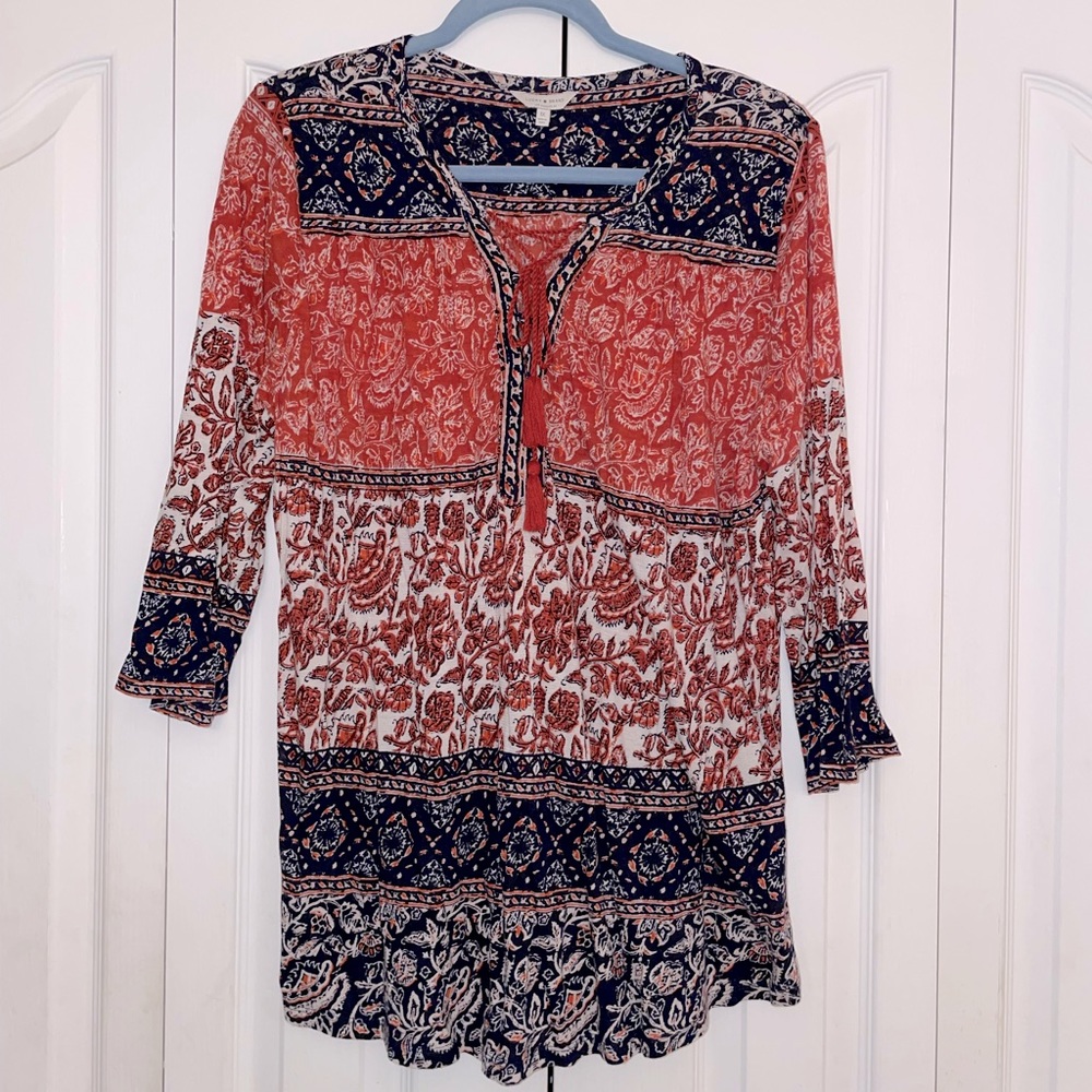 Lucky Brand top. Size 1x